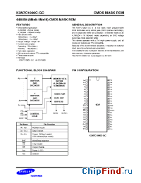 Datasheet K3N7C1000C-GC manufacturer Samsung