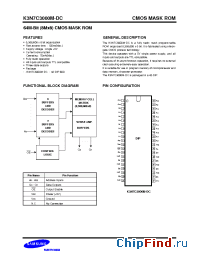 Datasheet K3N7C3000M производства Samsung