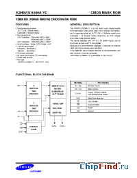 Datasheet K3N9U1000A-YC12 manufacturer Samsung