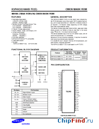 Datasheet K3P4V1000D-TC manufacturer Samsung