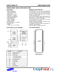 Datasheet K3P5C1000D-TC10 manufacturer Samsung