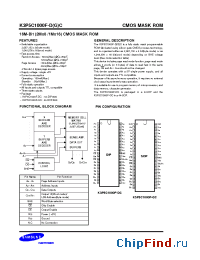 Datasheet K3P5C1000F-DC manufacturer Samsung