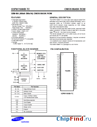 Datasheet K3P6V1000B manufacturer Samsung