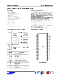 Datasheet K3P6V2000B manufacturer Samsung