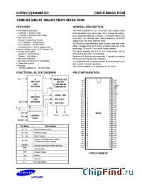 Datasheet K3P9U2000M-SC manufacturer Samsung