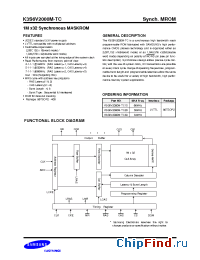 Datasheet K3S6V2000M-TC15 manufacturer Samsung