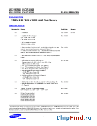 Datasheet K9F1G16Q0M-Y производства Samsung