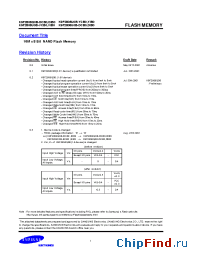 Datasheet K9F2808U0B-DIB0 производства Samsung