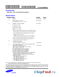 Datasheet K9F5616Q0B manufacturer Samsung