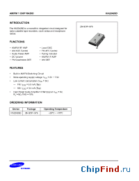 Datasheet KA22426D manufacturer Samsung