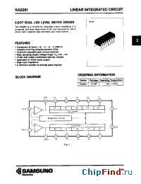 Datasheet KA2281 manufacturer Samsung