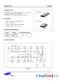 Datasheet KA2297-D manufacturer Samsung