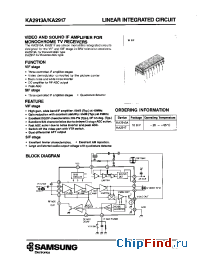 Datasheet KA2913 manufacturer Samsung