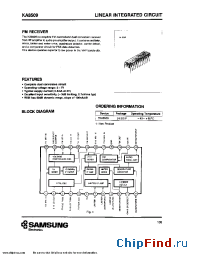 Datasheet KA8509 manufacturer Samsung