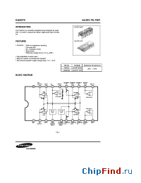 Datasheet KA9270D manufacturer Samsung