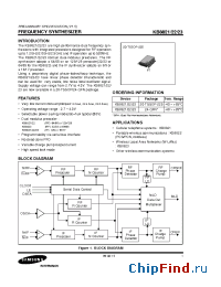 Datasheet KB8821 manufacturer Samsung