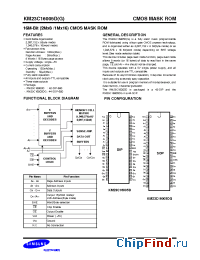 Datasheet KM23C16005D manufacturer Samsung