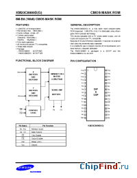 Datasheet KM23C8000D-12 manufacturer Samsung