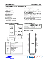 Datasheet KM23C8105DT manufacturer Samsung