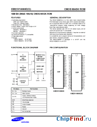 Datasheet KM23V16000D manufacturer Samsung