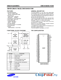 Datasheet KM23V32205BSG-12 manufacturer Samsung