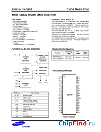 Datasheet KM23V4100DET manufacturer Samsung