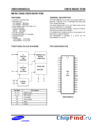 Datasheet KM23V8000D-10 manufacturer Samsung