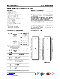 Datasheet KM23V8105DG manufacturer Samsung