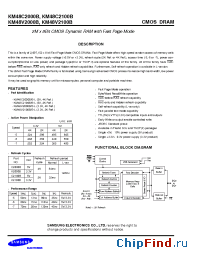 Datasheet KM48V2100B производства Samsung