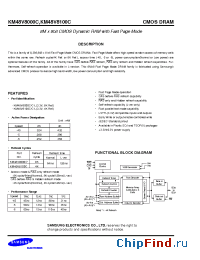 Datasheet KM48V8000CK manufacturer Samsung
