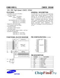Datasheet KM611001 manufacturer Samsung