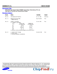 Datasheet KM68257CJ-20 manufacturer Samsung