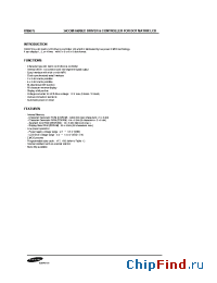 Datasheet KS0075 manufacturer Samsung