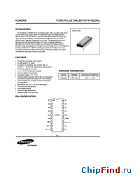 Datasheet KS58006N manufacturer Samsung
