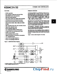 Datasheet KS84C31-25CL manufacturer Samsung