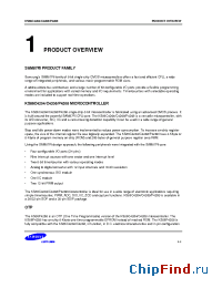 Datasheet KS86C4204 manufacturer Samsung