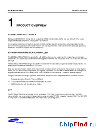 Datasheet KS86C6504 manufacturer Samsung