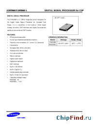 Datasheet KS9286 manufacturer Samsung