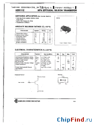 Datasheet KSR1112 manufacturer Samsung