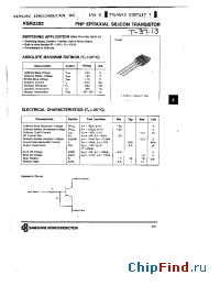 Datasheet KSR2202 manufacturer Samsung