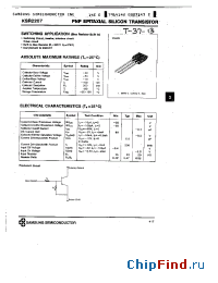 Datasheet KSR2207 manufacturer Samsung