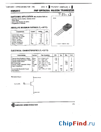 Datasheet KSR2214 manufacturer Samsung