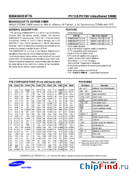 Datasheet M366S0424FTS-C1L manufacturer Samsung