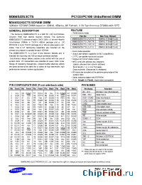 Datasheet M366S3253CTS manufacturer Samsung