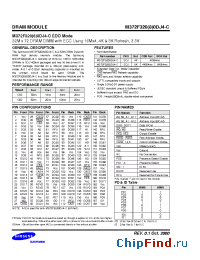 Datasheet M372F3200DJ4-C manufacturer Samsung
