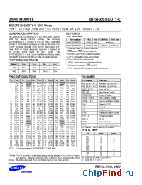 Datasheet M372F3280DT1-C manufacturer Samsung