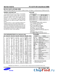 Datasheet M374S1723DTS manufacturer Samsung