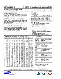 Datasheet M374S1723DTU-C7A производства Samsung