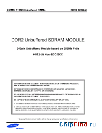 Datasheet M378T3253FZ0-CD5 manufacturer Samsung