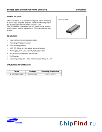 Datasheet S1A0296X01-A0B0 manufacturer Samsung